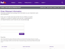 Tablet Screenshot of mailviewshipper.fedex.com