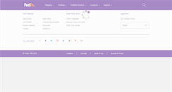 Desktop Screenshot of getrewards.fedex.com