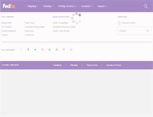 Tablet Screenshot of getrewards.fedex.com